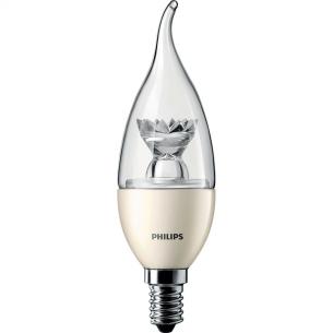 gldepre 40w 6w dmpbar e14 827 6w vindstd kerte led master pre led philips