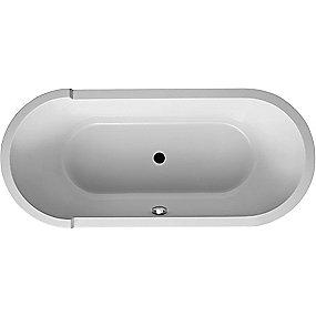 fritstende mm 1800x800 badekar ovalt starck duravit