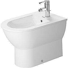 wondergliss og hanehul overlb med b-t-w gulvbidet new darling duravit