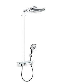 krom 300mm select showerpipe e raindance hansgrohe