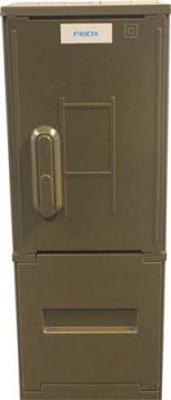 stcp2684-ral6014-msr-l ledningsklemrkke med ral6014 grn sokkel med mlergadeskab
