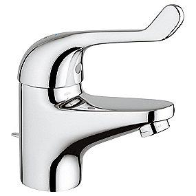 forkromet bundventil med tud 100mm hndvaskarmatur relaunch special euroeco grohe