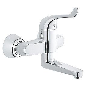 forkromet tud 196mm vgmontering til hndvaskarmatur spec euroeco grohe