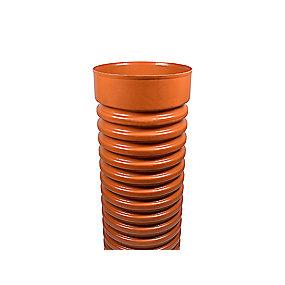opfringsrr korrugeret til 315x1000mm muffe med forlngerrr pvc wavin