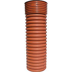 korrugeret 315x2900mm muffe med opfringsrr pvc wavin