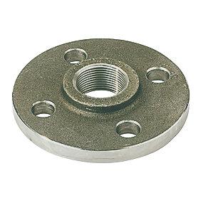 pn6 p250gh b1 13 en1092-1 bolthuller 4 2 sort gevindflange