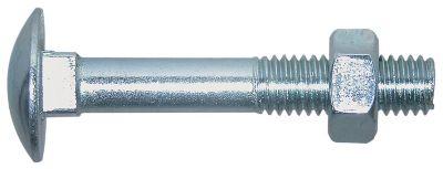 stk 100 a pakke 603 din varmforzinket m6x60 brddebolt nkt