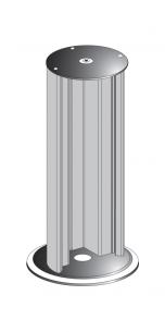 1670mm h lysgitre til montagesjle