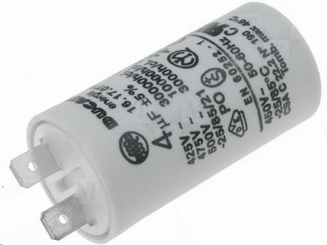 spadestik jord uden 475v 4uf - kondensator motor