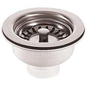 stl strainer op lft med overdel x113mm 2 1 1 kkkenvask til bundventil