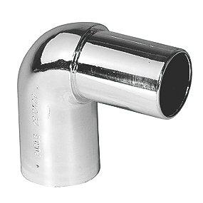 krom pp spidsende indstik 32mm gr 90 vinkel purus