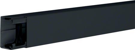 lf40060 9011 ral sort antrazit mm 40x60 kabelkanal