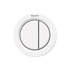 hvid alphin pneumatisk 2-skyl fingertryk remote 01 omega geberit