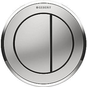 matkrom blankkrom pneumatisk fingertryk 2-skyl remote omega10 geberit
