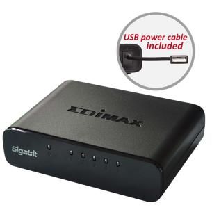 5-port gigabit switch netvrk nedis