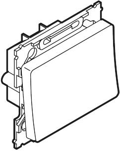 kg 250v 16ax 1pol afbryder opus66