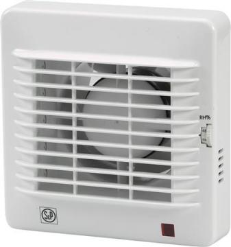 119mm 5mm 5x186 186 hygrostat med ventilator fugtstyret hvid chz 200 edm p s