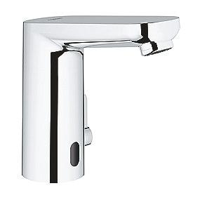 krom - temperaturbegrnser justerbar og elektronik infrard med 2 1 hndvask til blandingsbatteri e cosmopolitan eurosmart grohe