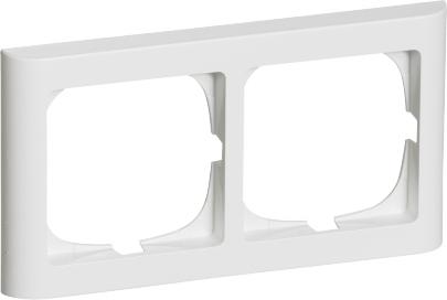 hvid dobbelt vandret modul 2 63 ramme softline fuga
