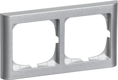 stlmetallic dobbelt vandret modul 2 63 ramme softline fuga