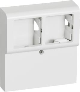 hvid sprosse med vandret modul 2 panelunderlag softline fuga lk