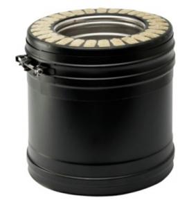 250mm lngde skorsten 180mm 80 wood metalbestos