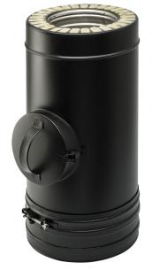 inspktionslem og rense med 500mm lngde skorsten 230mm 130 wood metalbestos