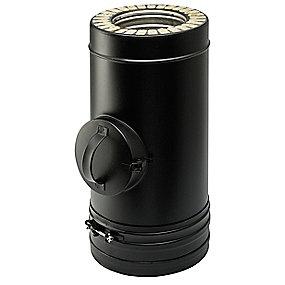 inspktionslem og rense med 500mm lngde skorsten 250mm 150 wood metalbestos