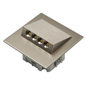 ip20 57lm ra80 1w 3100k stl 230v 73x73mm navi ledix