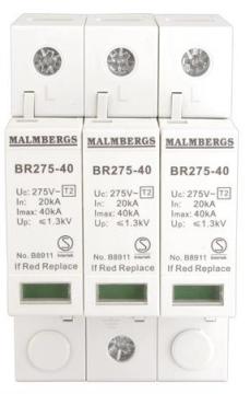 transientbeskyttelse tn-c 275v polet 3 overspndingsbeskyttelse