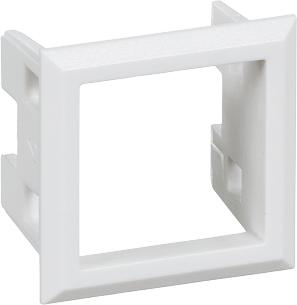 hvid rj45 for montageramme lexcom