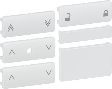 hvid batteritryk jalousi for tangentst wireless ihc lk