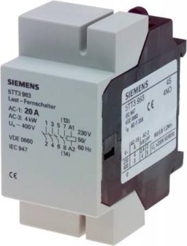 5tt5830-0 stjsvag 25a 230v 4s kontaktor siemens