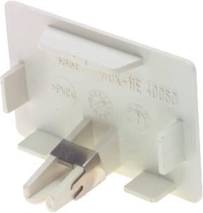 hvid mm 30x45 endestykke