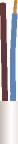 hvid 3mm 6 h03vvh2-f rund 75 2x0 pkl lampeledning