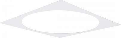 595x595mm panel led iii sirius rund frontplade