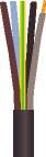 plastkabel h05vv-f sort mm2 50 5g1 pkaj
