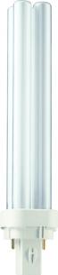 kompaktrr 2pin g24d-3 827 26w pl-c master philips