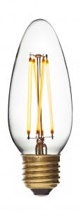 45x130mm 250lm ra90 2200k 5w 3 e27 kirkekerte led danlamp