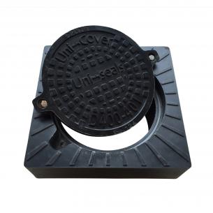 komposit t 40 fast firkantet ls m dksel karm mm 315 uni-cover