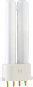 s dulux osram pl-s philips som 4pin 2g7 hvid varm - 827 5w kompaktlysrr