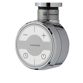 krom watt 300 rundt -funktion timer og termostat afbryder med varmelegeme tvs