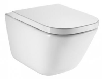 hvid rimless softclose med sde inkl hngeskl gap roca laufen