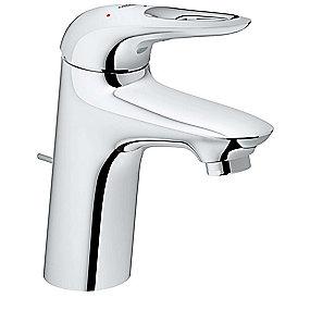 krom - s-size hndvask til etgrebsbatteri eurostyle grohe