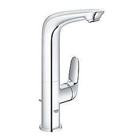 krom - l-size hndvaskbatteri etgrebs eurostyle grohe