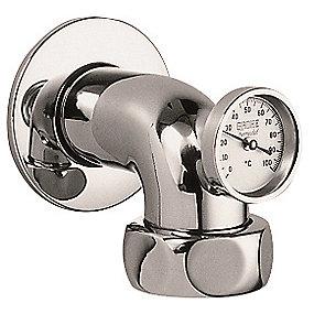 forkromet termometer med roset 4 1 2x1 1 1 afgangsforskruning mwz thm lahrer grohe