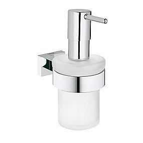 krom - holder med dispenser sbe cube essentials grohe
