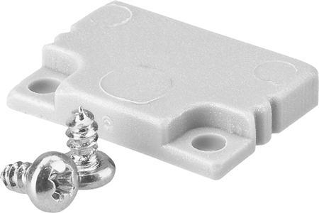 stk 2 plast lav u-profil endedksel