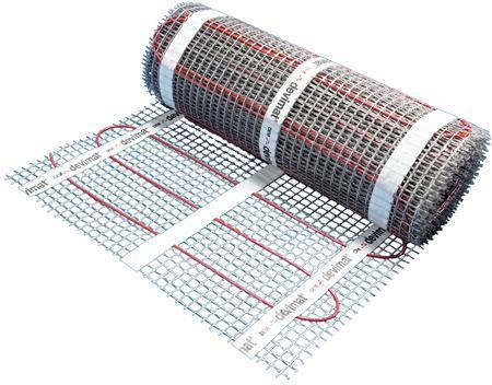 flerrr med 5x18m 0 230v 1350w dtir-150 gulvvarmemtte devimat