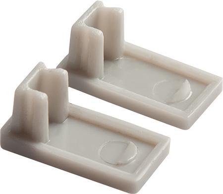 2stk plast u endedksel micro profil